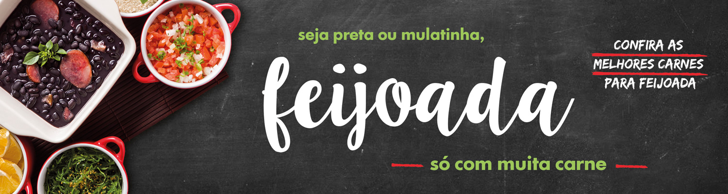 Banner sobre feijoada.